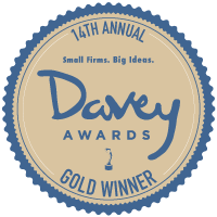 2018 Gold Davey Award for Website Design and Development