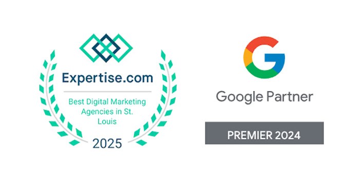 Expertise.com logo and Google Partner logo