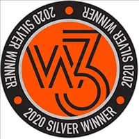 Silver W3 Award