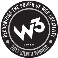 Silver W3 Award