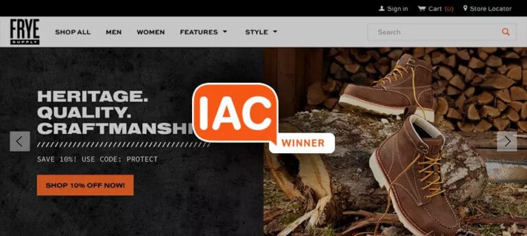 Frye Supply IAC Award 2024