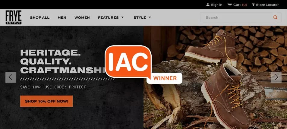 Frye Supply IAC Award 2024