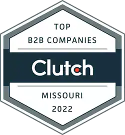 2022 Clutch's Top Firm for Web Design & Digital Strategy in Missouri