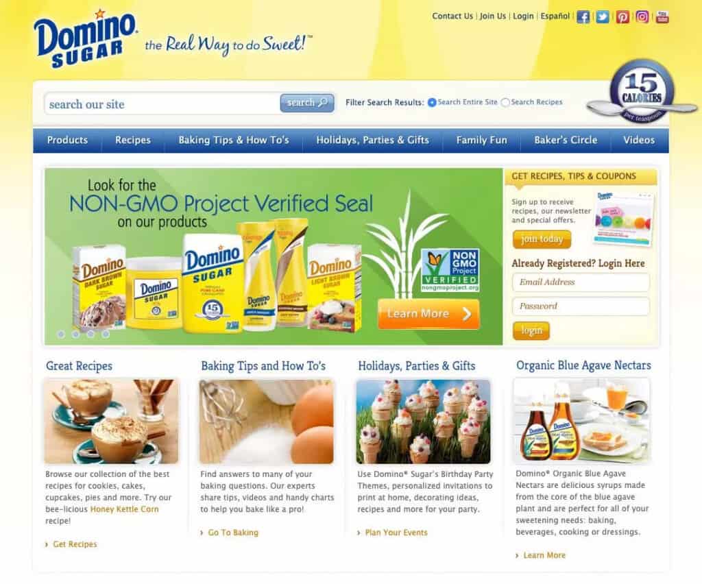 Domino Sugar portfolio project